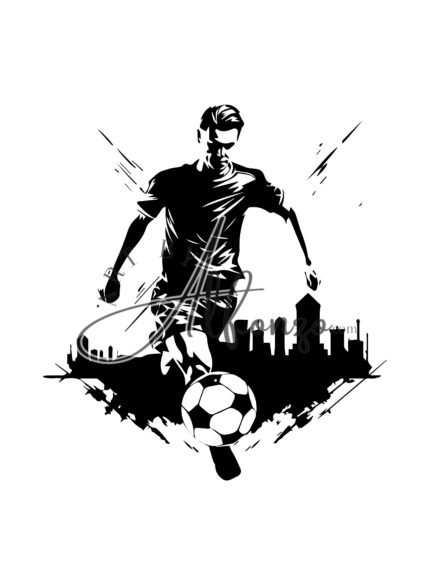 Soccer Player Vector
